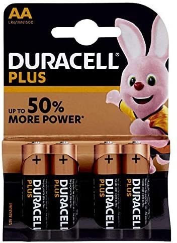 Duracell Plus Mignon Alkalibatterie AA